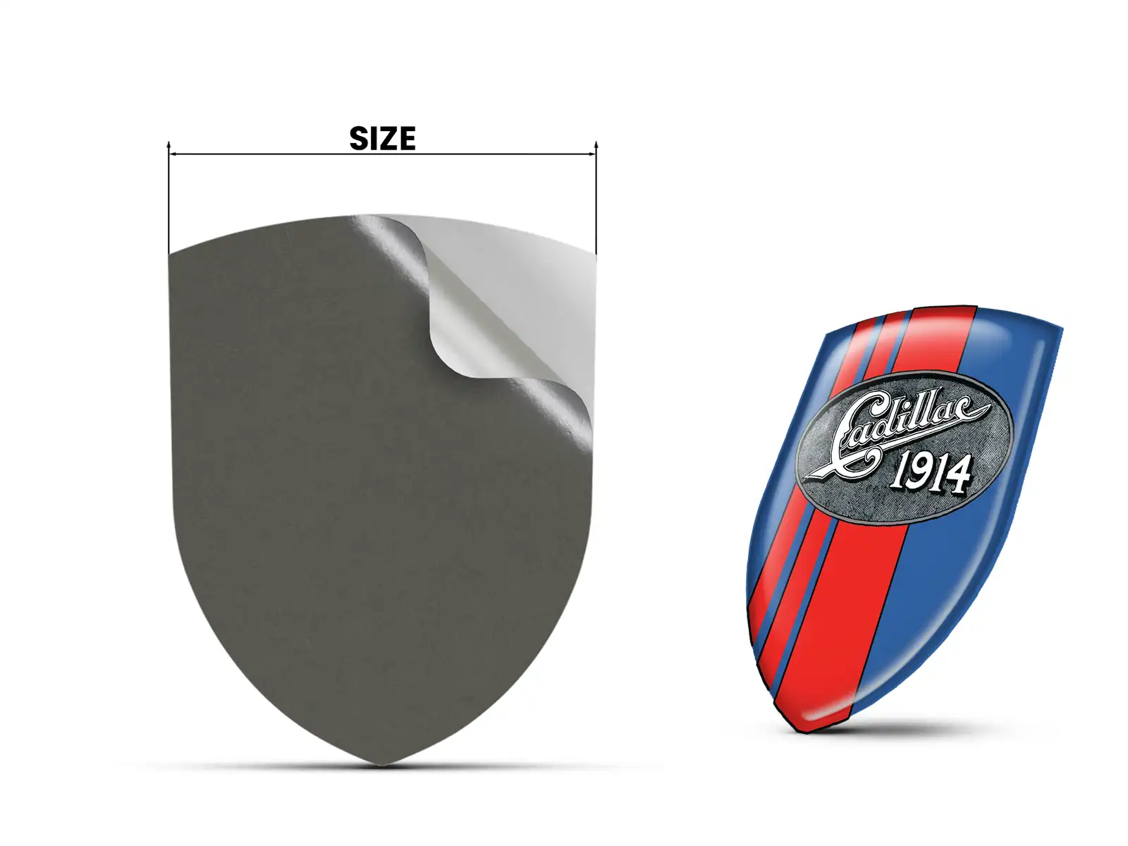 Cadillac Bannersticker Auto Max Robust Modern Pro Stil